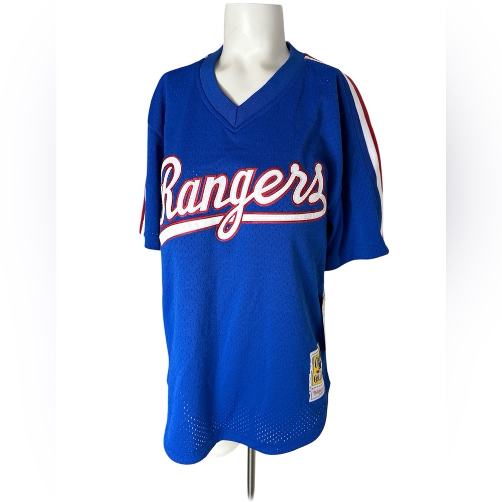 Mitchell & Ness Kids Texas Rangers Jersey - Picture 2 of 7